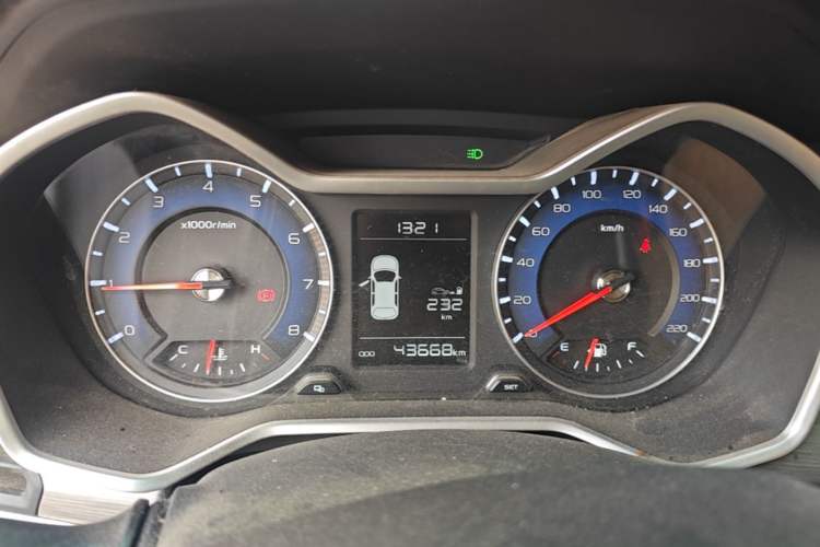 Used Geely Auto Vision X3 2017 1.5L Manual Elite Model Instrument Cluster