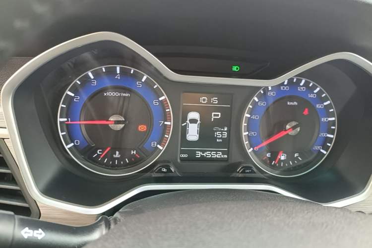 Used Geely Auto Vision X3 2017 1.5L Automatic Luxury Model Instrument Cluster