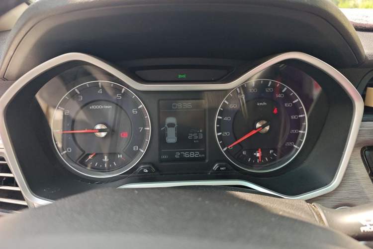 Used Geely Auto Vision X3 2017 1.5L Manual Elite Model Instrument Cluster