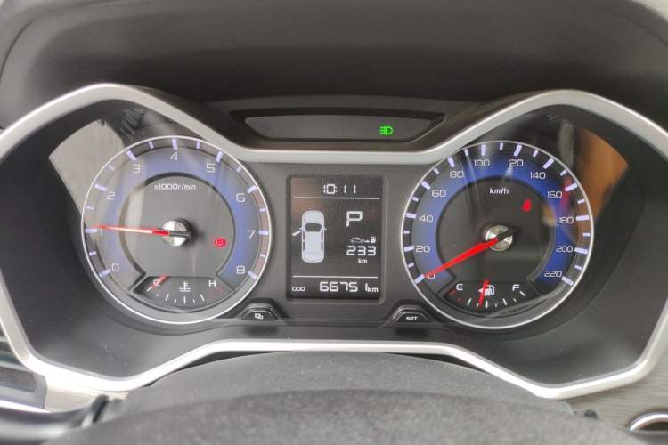 Used Geely Auto Vision X3 2017 1.5L Automatic Luxury Model Instrument Cluster