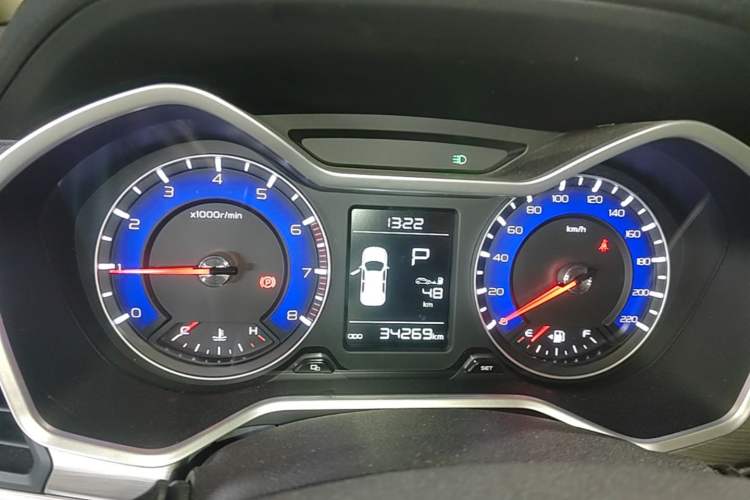Used Geely Auto Vision X3 2017 1.5L Automatic Luxury Model Instrument Cluster