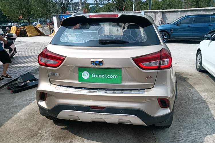 Used Geely Auto Vision X3 2017 1.5L Automatic Luxury Model Rear
