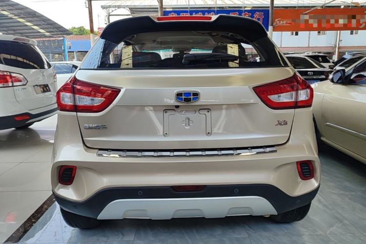 Used Geely Auto Vision X3 2017 1.5L Manual Luxury Model Rear