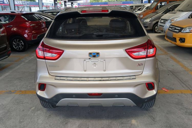 Used Geely Auto Vision X3 2017 1.5L Manual Luxury Model Rear