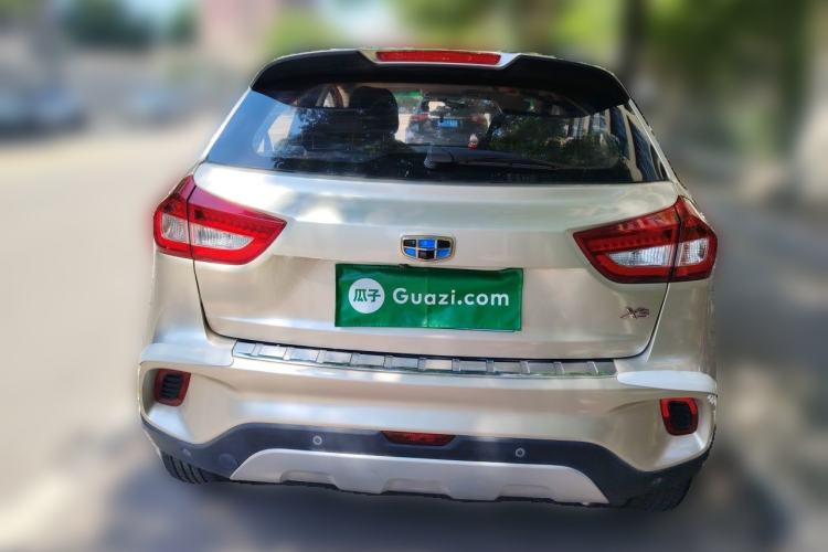 Used Geely Auto Vision X3 2017 1.5L Manual Luxury Model Rear