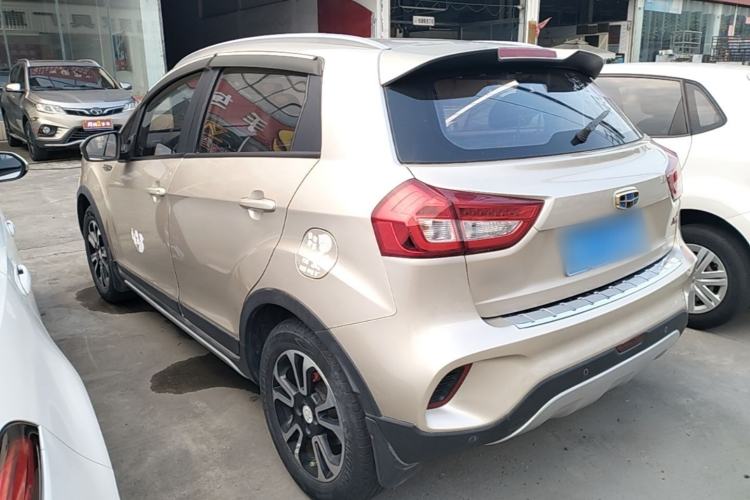 Used Geely Auto Vision X3 2017 1.5L Automatic Luxury Model Rear Left 45 Deg