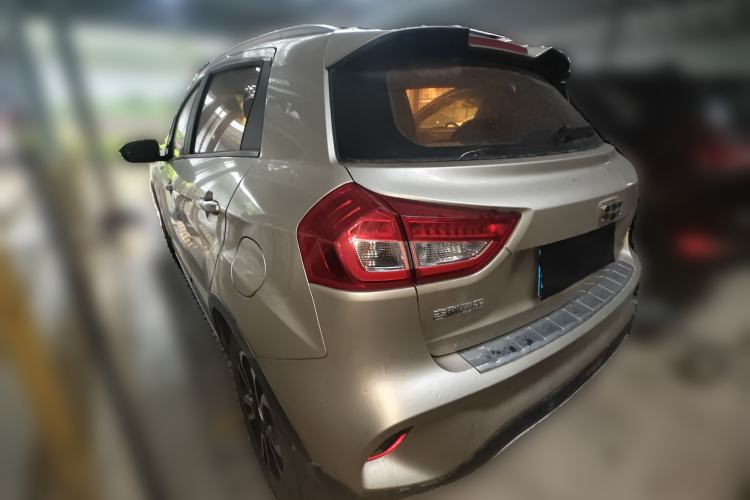 Used Geely Auto Vision X3 2017 1.5L Manual Elite Model Rear Left 45 Deg