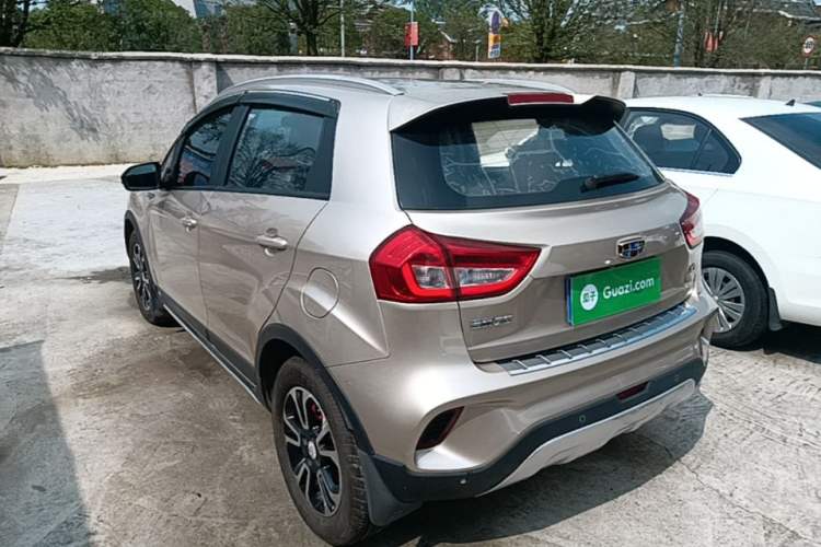 Used Geely Auto Vision X3 2017 1.5L Automatic Luxury Model Rear Left 45 Deg
