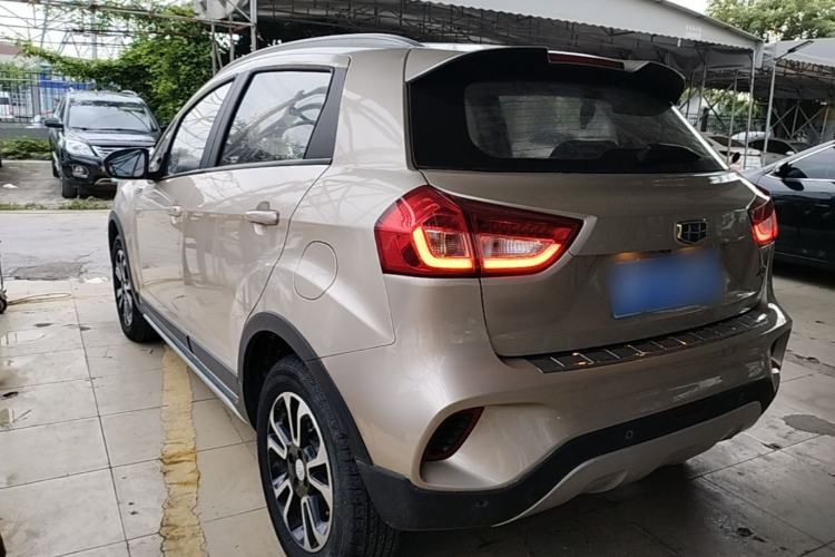 Used Geely Auto Vision X3 2017 1.5L Automatic Elite Model Rear Left 45 Deg