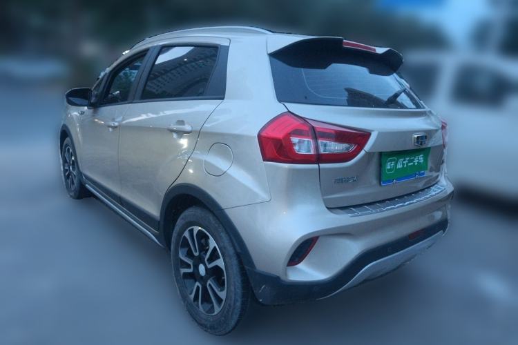 Used Geely Auto Vision X3 2017 1.5L Automatic Elite Model Rear Left 45 Deg