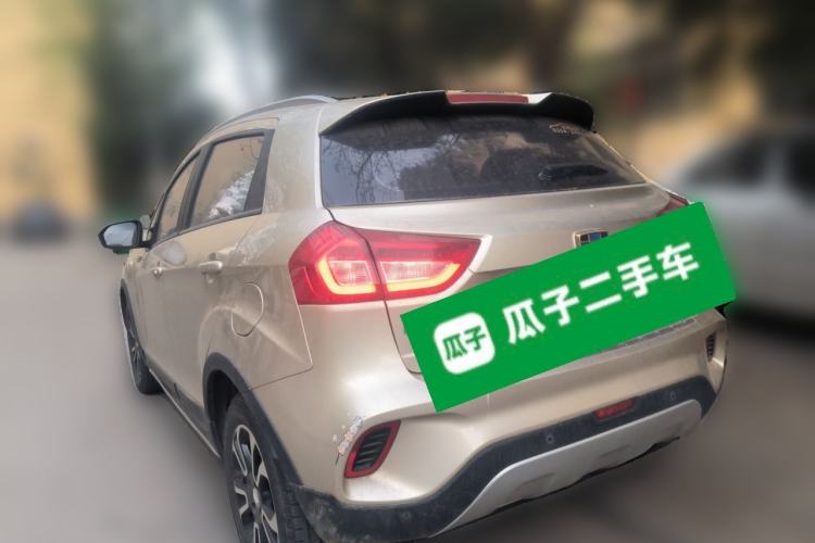 Used Geely Auto Vision X3 2017 1.5L Automatic Elite Model Rear Left 45 Deg