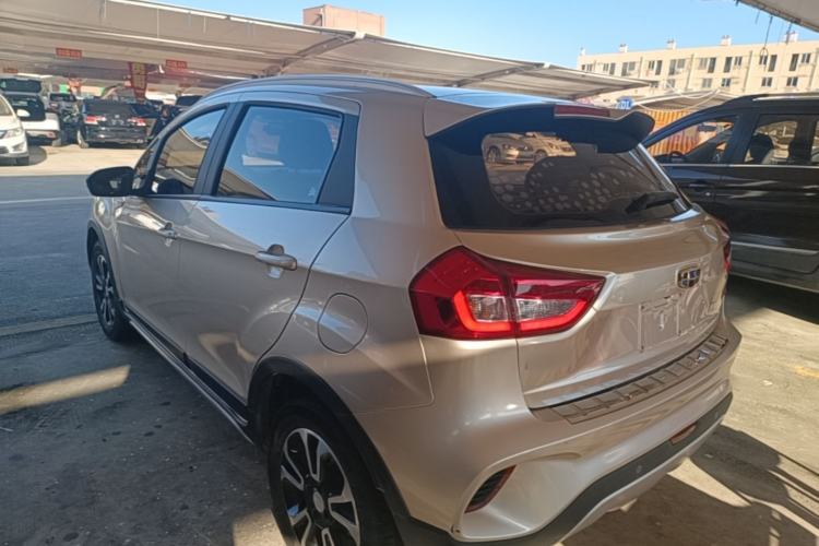 Used Geely Auto Vision X3 2017 1.5L Automatic Elite Model Rear Left 45 Deg