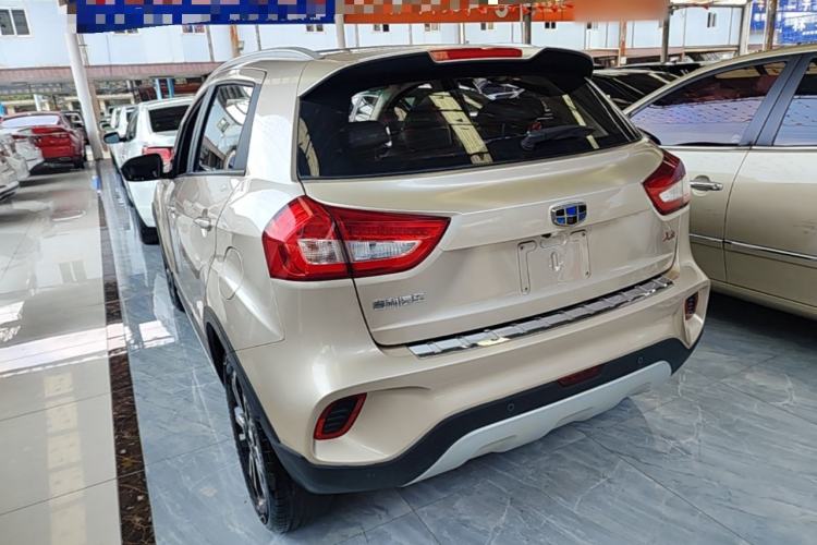Used Geely Auto Vision X3 2017 1.5L Manual Luxury Model Rear Left 45 Deg