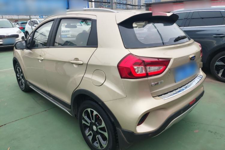 Used Geely Auto Vision X3 2017 1.5L Automatic Luxury Model Rear Left 45 Deg