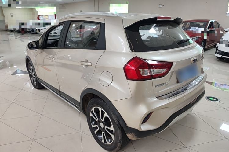Used Geely Auto Vision X3 2017 1.5L Automatic Elite Model Rear Left 45 Deg