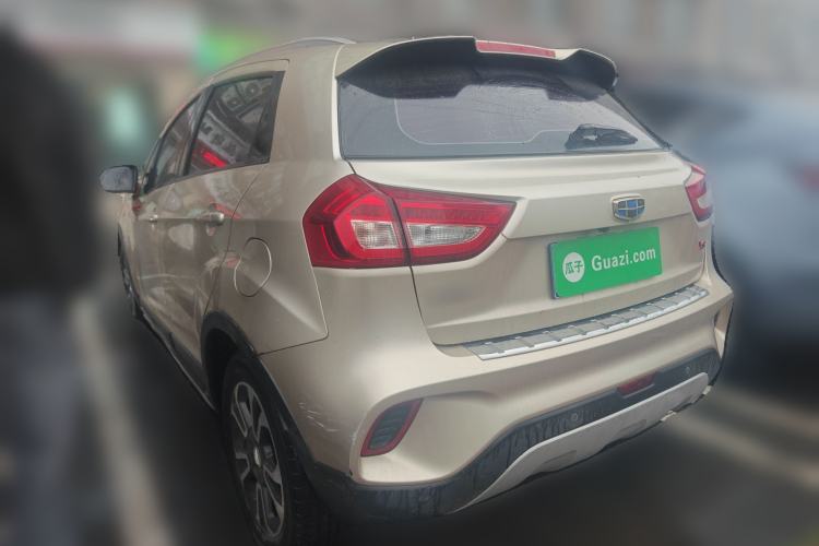 Used Geely Auto Vision X3 2017 1.5L Automatic Luxury Model Rear Left 45 Deg