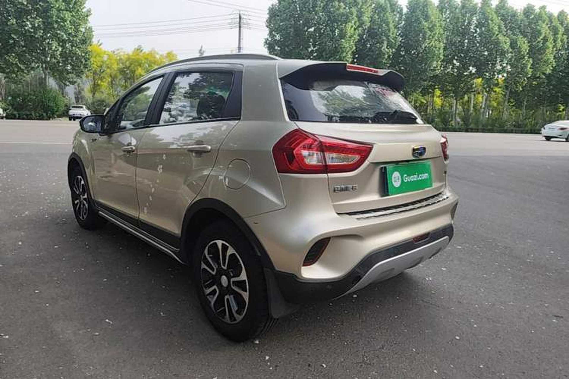 Used Geely Auto Vision X3 2017 1.5L Automatic Elite Model Rear Left 45 Deg