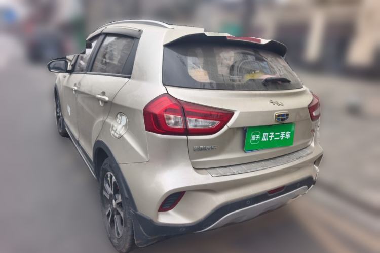 Used Geely Auto Vision X3 2017 1.5L Automatic Luxury Model Rear Left 45 Deg