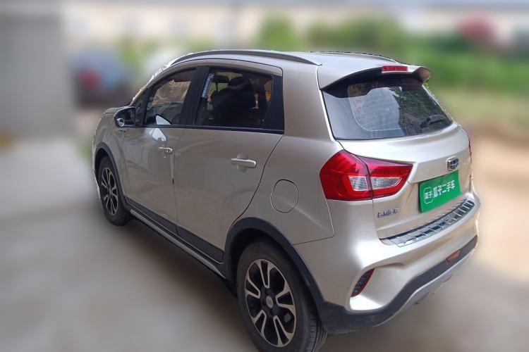 Used Geely Auto Vision X3 2017 1.5L Automatic Luxury Model Rear Left 45 Deg