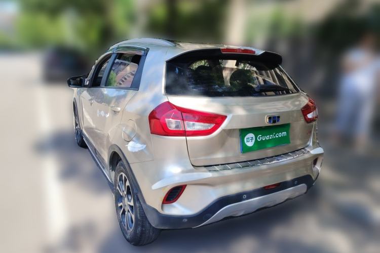 Used Geely Auto Vision X3 2017 1.5L Manual Luxury Model Rear Left 45 Deg
