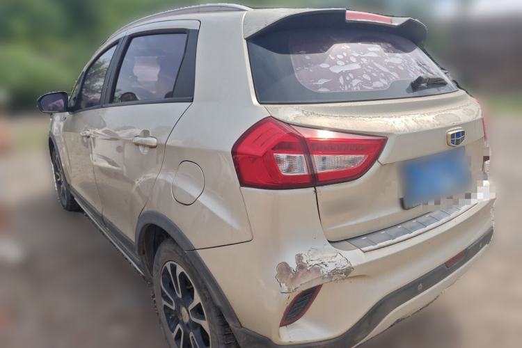 Used Geely Auto Vision X3 2017 1.5L Manual Elite Model Rear Left 45 Deg