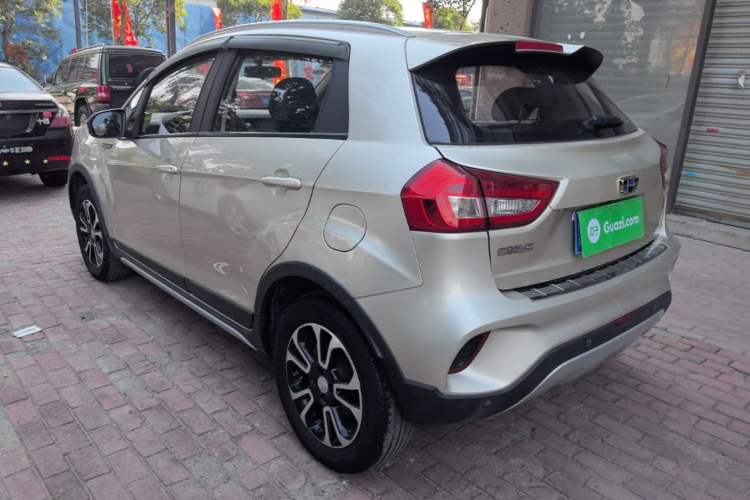 Used Geely Auto Vision X3 2017 1.5L Manual Elite Model Rear Left 45 Deg