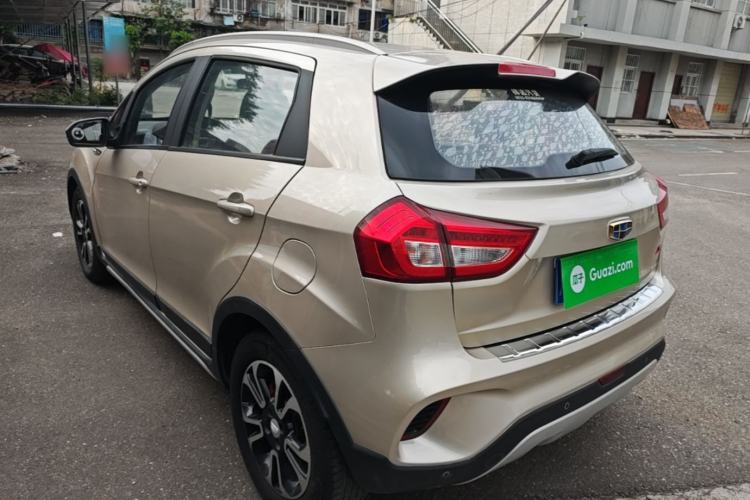 Used Geely Auto Vision X3 2017 1.5L Automatic Luxury Model Rear Left 45 Deg