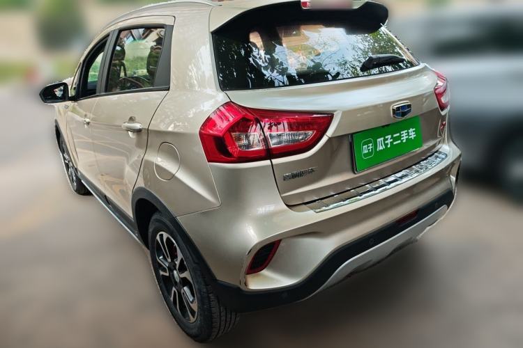 Used Geely Auto Vision X3 2017 1.5L Manual Luxury Model Rear Left 45 Deg