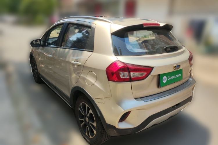 Used Geely Auto Vision X3 2017 1.5L Automatic Luxury Model Rear Left 45 Deg
