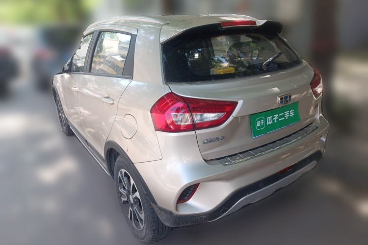 Used Geely Auto Vision X3 2017 1.5L Manual Luxury Model Rear Left 45 Deg