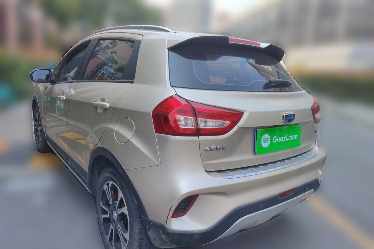 Used Geely Auto Vision X3 2017 1.5L Automatic Luxury Model Rear Left 45 Deg