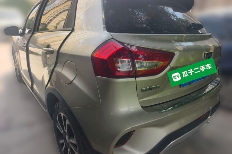 Used Geely Auto Vision X3 2017 1.5L Manual Luxury Model Rear Left 45 Deg
