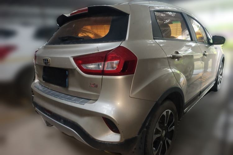 Used Geely Auto Vision X3 2017 1.5L Manual Elite Model Rear Right 45 Deg