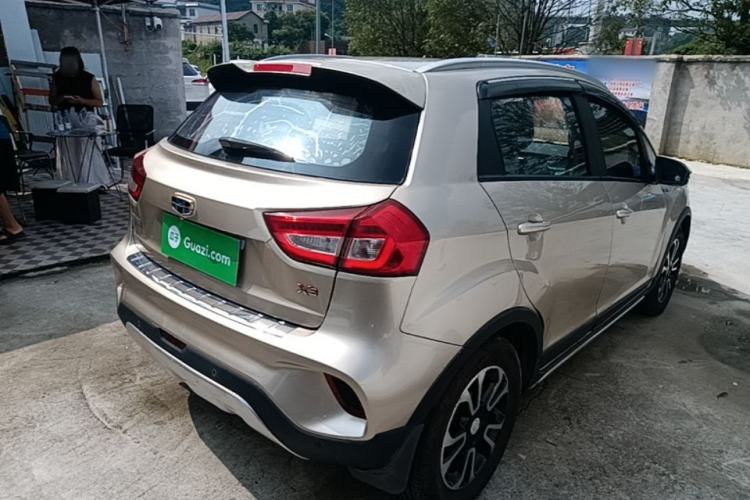 Used Geely Auto Vision X3 2017 1.5L Automatic Luxury Model Rear Right 45 Deg