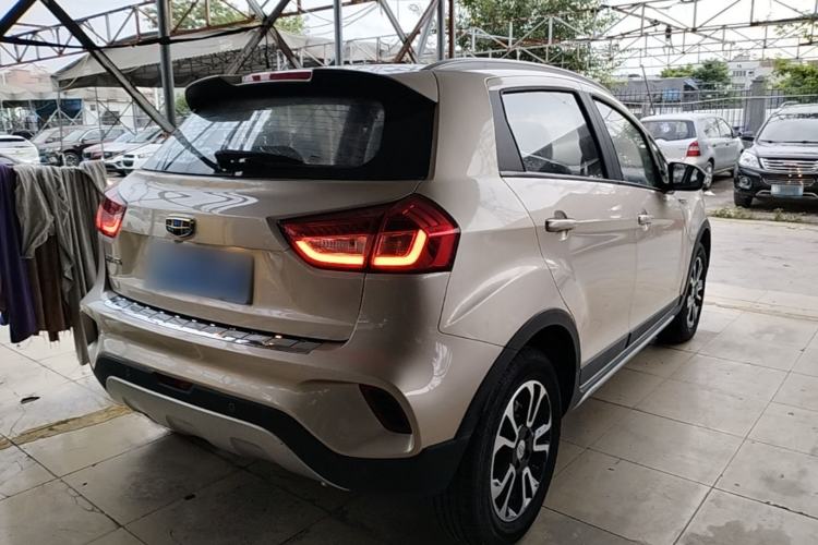 Used Geely Auto Vision X3 2017 1.5L Automatic Elite Model Rear Right 45 Deg