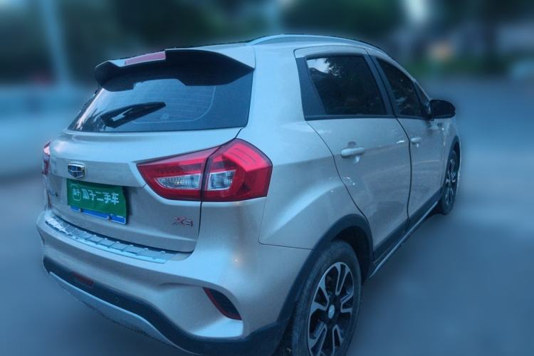Used Geely Auto Vision X3 2017 1.5L Automatic Elite Model Rear Right 45 Deg