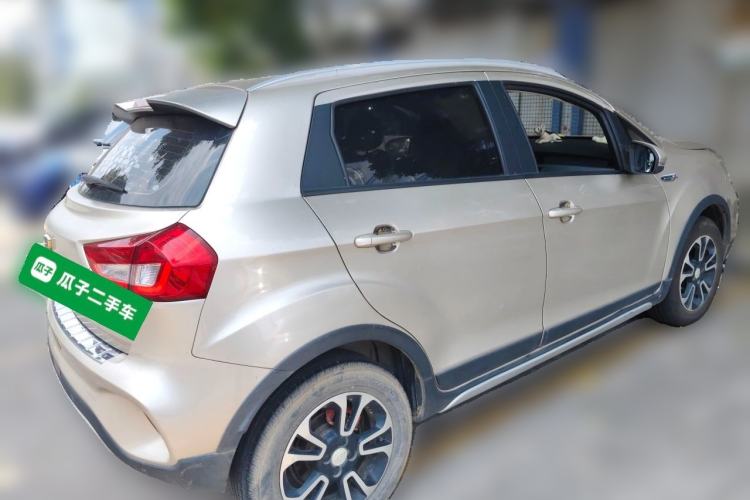 Used Geely Auto Vision X3 2017 1.5L Manual Luxury Model Rear Right 45 Deg