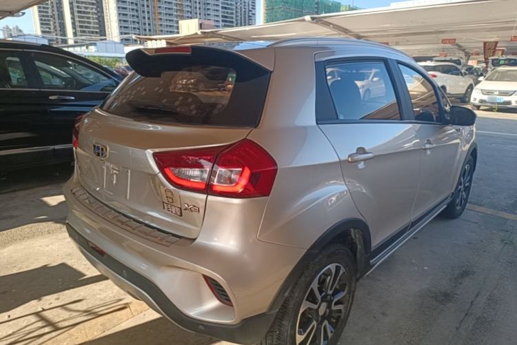 Used Geely Auto Vision X3 2017 1.5L Automatic Elite Model Rear Right 45 Deg
