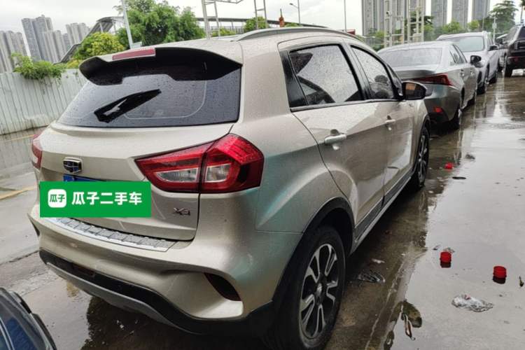 Used Geely Auto Vision X3 2017 1.5L Automatic Luxury Model Rear Right 45 Deg