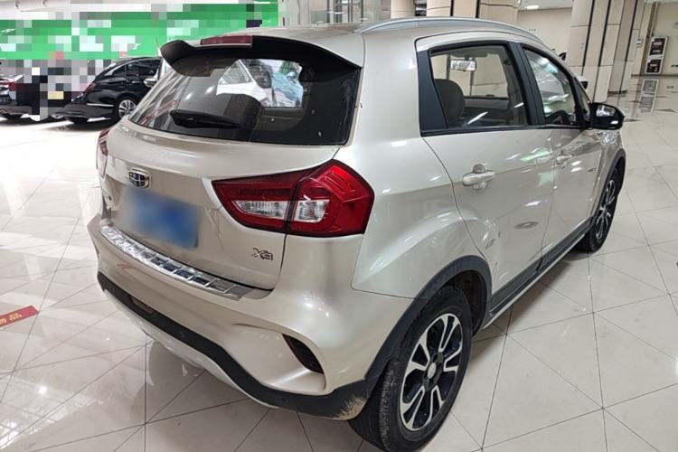 Used Geely Auto Vision X3 2017 1.5L Automatic Elite Model Rear Right 45 Deg