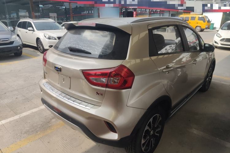 Used Geely Auto Vision X3 2017 1.5L Manual Luxury Model Rear Right 45 Deg