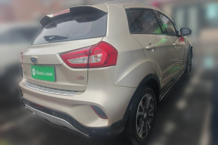 Used Geely Auto Vision X3 2017 1.5L Automatic Luxury Model Rear Right 45 Deg