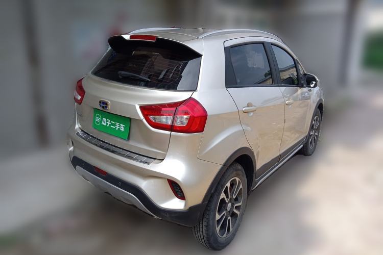 Used Geely Auto Vision X3 2017 1.5L Automatic Luxury Model Rear Right 45 Deg