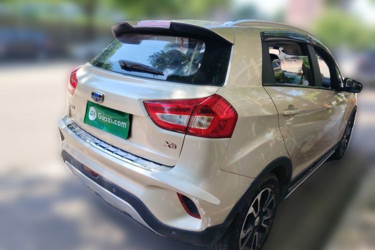 Used Geely Auto Vision X3 2017 1.5L Manual Luxury Model Rear Right 45 Deg
