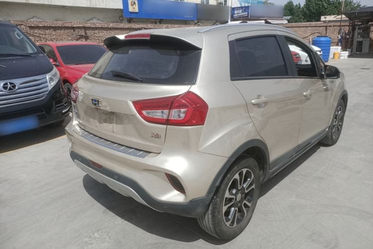 Used Geely Auto Vision X3 2017 1.5L Automatic Luxury Model Rear Right 45 Deg