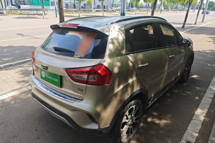 Used Geely Auto Vision X3 2017 1.5L Manual Elite Model Rear Right 45 Deg