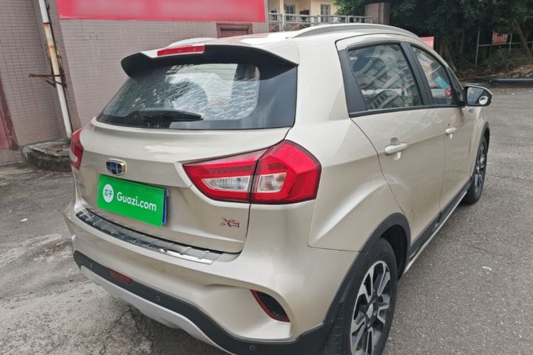 Used Geely Auto Vision X3 2017 1.5L Automatic Luxury Model Rear Right 45 Deg