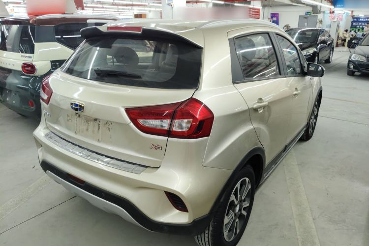 Used Geely Auto Vision X3 2017 1.5L Automatic Elite Model Rear Right 45 Deg