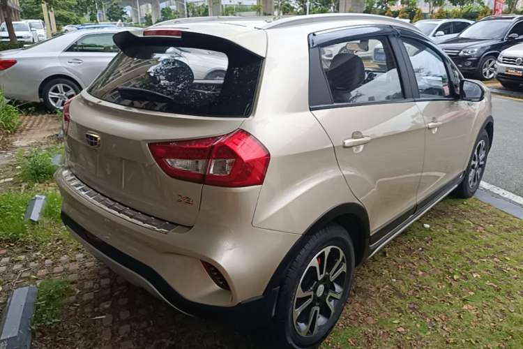 Used Geely Auto Vision X3 2017 1.5L Automatic Luxury Model Rear Right 45 Deg