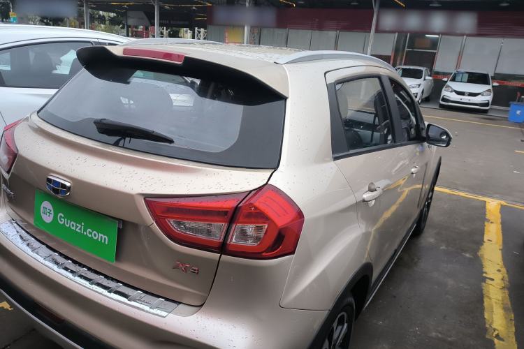 Used Geely Auto Vision X3 2017 1.5L Automatic Elite Model Rear Right 45 Deg